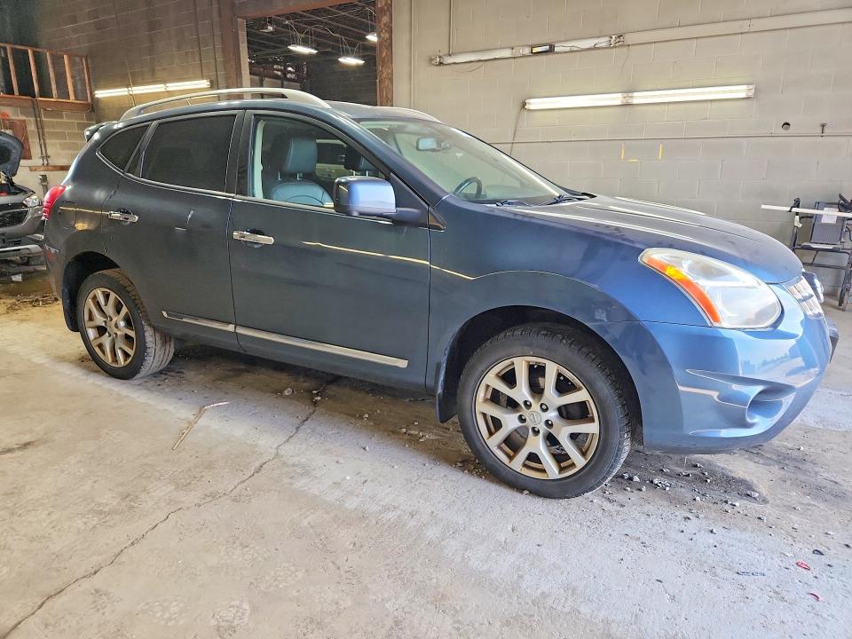 2012 Nissan Rogue VIN JN8AS5MV2CW360796 COPART salvage auction — MINOR DENT/SCRATCHES, Ny - Certificate Of Title, sold $125 on 2026-07-27 (photo 4)