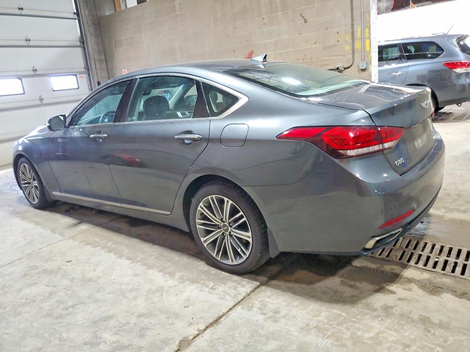 2019 Genesis G80 VIN KMHGN4JE2KU299628 COPART salvage auction — MECHANICAL, Mn - Certificate Of Title, sold $2,550 on 2026-07-23 (photo 2)