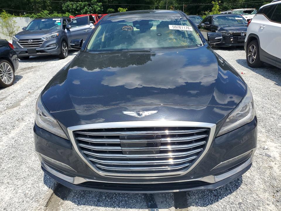 2018 Genesis G80 VIN KMHGN4JE7JU271001 COPART salvage auction — MECHANICAL, Ga - Certificate Of Title, sold $3,300 on 2026-07-29 (photo 5)