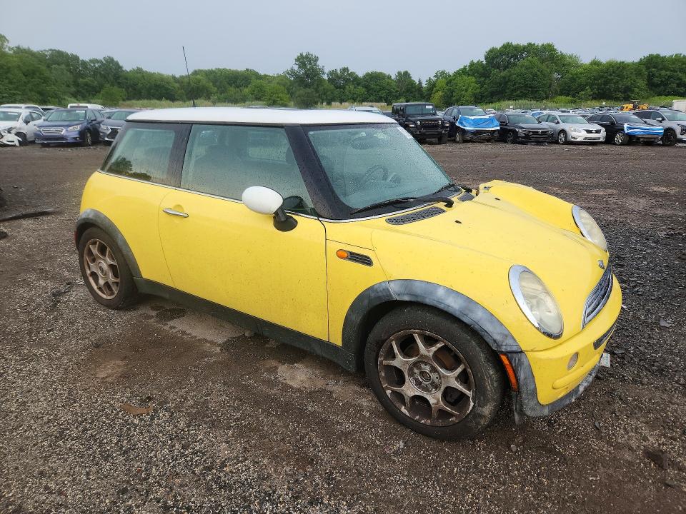 2002 Mini Cooper VIN WMWRC33442TC37896 COPART salvage auction — FRONT END, PA - CERTIFICATE OF SALVAGE, sold $275 on 2026-07-27 (photo 4)