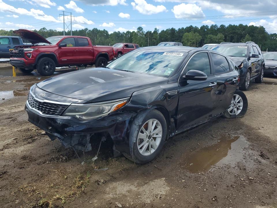 2019 Kia Optima VIN 5XXGT4L35KG279238 COPART salvage auction — REAR END, La - Permit To Sell-Salvage Vehicle, sold $650 on 2026-07-31 (photo 1)