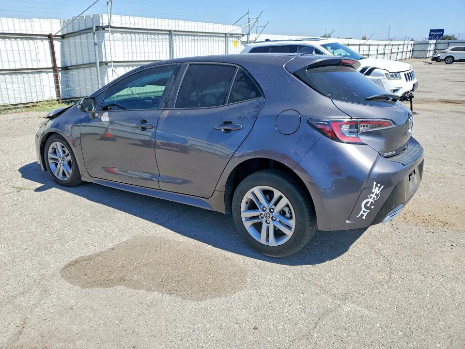 2022 Toyota Corolla VIN JTND4MBE9N3158862 COPART salvage auction — FRONT END, Ca - Salvage Certificate, sold $3,200 on 2026-07-31 (photo 2)