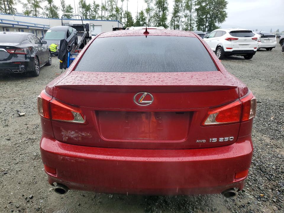 2011 Lexus Is 250 VIN JTHCF5C21B5050545 COPART salvage auction — UNDERCARRIAGE, WA - BILL OF SALE, sold $1,500 on 2026-07-20 (photo 6)