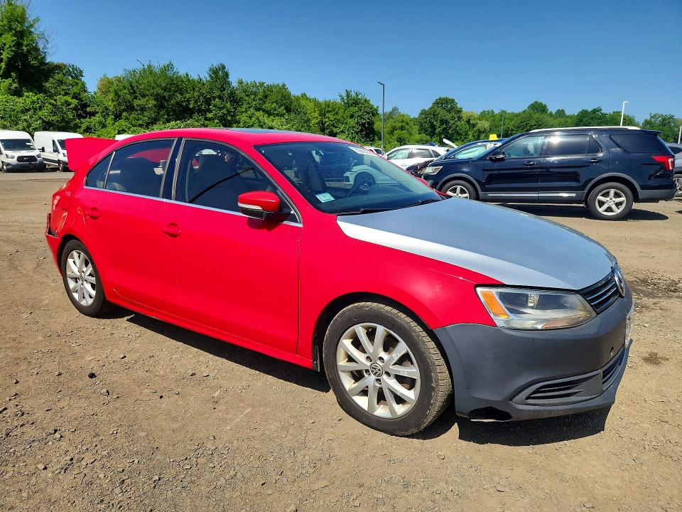 2013 Volkswagen Jetta VIN 3VWDP7AJ1DM432674 COPART salvage auction — REAR END, Ma - Cert Of Title-Salvage, sold $475 on 2026-07-23 (photo 4)