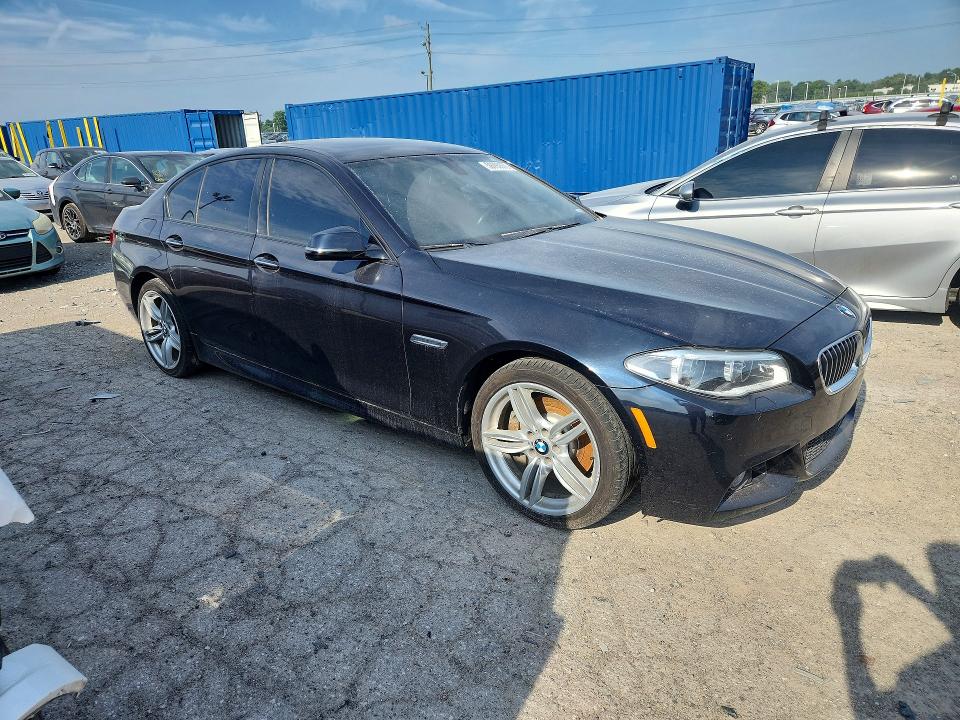 2014 BMW 5 series VIN WBA5B3C58ED539083 COPART salvage auction — MECHANICAL, IN - CERTIFICATE OF TITLE, sold $2,600 on 2026-07-10 (photo 4)