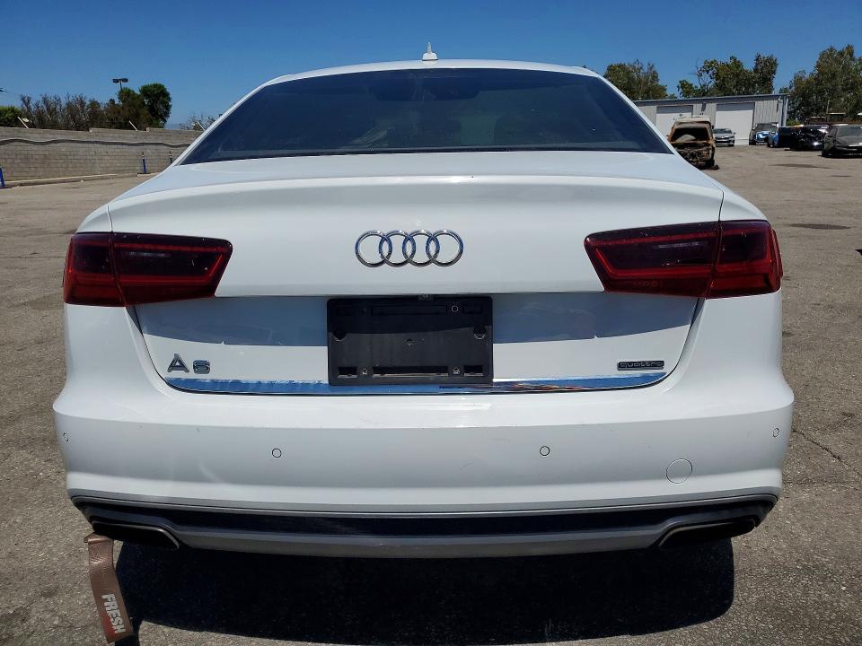 2016 Audi A6 VIN WAUGFAFCXGN118023 COPART salvage auction — MINOR DENT/SCRATCHES, CA - LIEN PAPERS-CLEAN OR AC, sold $2,550 on 2026-07-27 (photo 6)