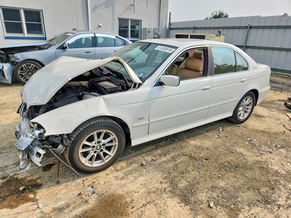 2003 BMW 5er VIN WBADT43463G025900 COPART salvage auction — FRONT END, Nj - Cert Of Title-Salvage, sold $225 on 2026-08-19 (photo 1)