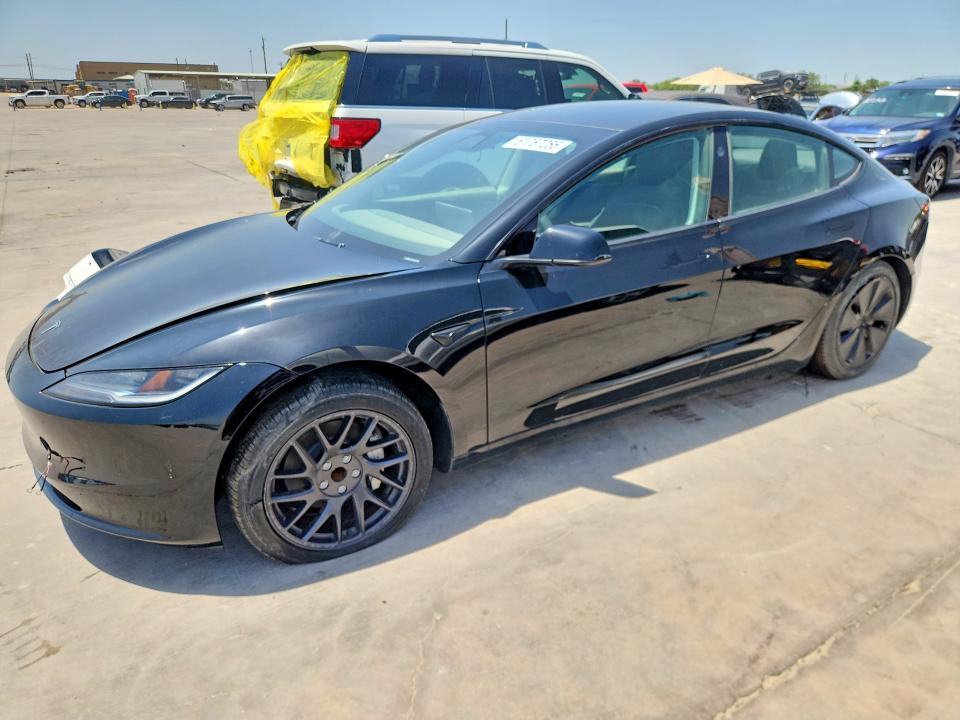 2024 Tesla Model 3 VIN 5YJ3E1EA3RF784615 — COPART salvage auction photo