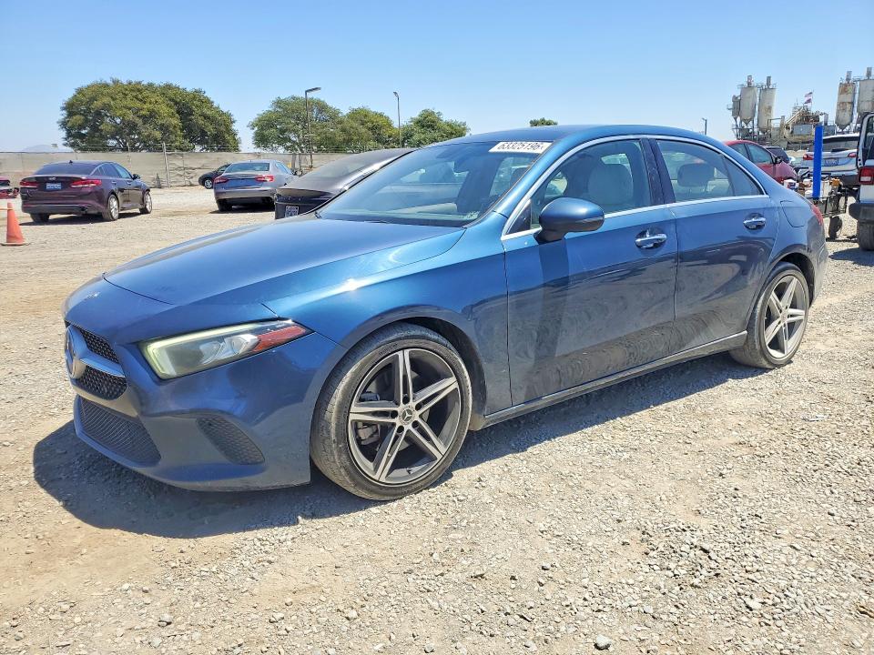 2020 Mercedes-benz A-klasse VIN W1K3G4EB6LJ227840 — COPART salvage auction photo