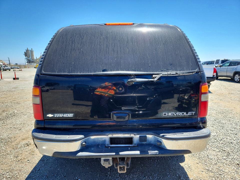 2003 Chevrolet Tahoe VIN 1GNEC13Z53R200344 COPART salvage auction — FRONT END, Ca - Dis/Dlr/Exp Only Clean Title, sold $1,100 on 2026-07-24 (photo 6)