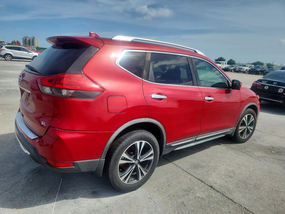 2017 Nissan Rogue VIN JN8AT2MT9HW398897 COPART salvage auction — FRONT END, La - Certificate Of Title, sold $1,300 on 2026-07-22 (photo 3)