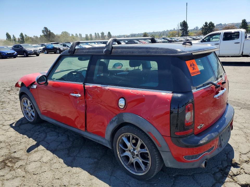 2009 Mini Cooper VIN WMWMM33599TP73508 COPART salvage auction — FRONT END, CA - SALVAGE CERTIFICATE, sold $400 on 2026-08-25 (photo 2)