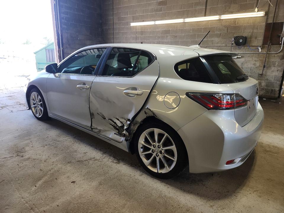 2012 Lexus Ct VIN JTHKD5BH6C2102052 COPART salvage auction — SIDE, Ny - Mv-907A Salvage Certificate, sold $3,050 on 2026-07-13 (photo 2)