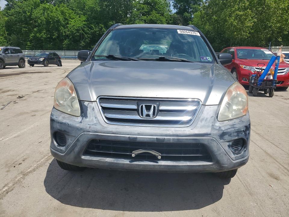 2006 Honda Cr-v VIN JHLRD78586C029261 COPART salvage auction — MINOR DENT/SCRATCHES, Wv - Certificate Of Title, sold $800 on 2026-07-09 (photo 5)