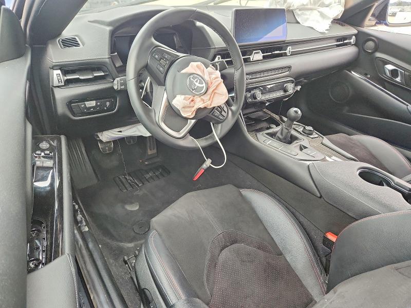 2024 Toyota Supra VIN WZ1DB0G03RW066331 COPART salvage auction — FRONT END, Ca - Salvage Certificate, sold $7,700 on 2026-07-21 (photo 8)