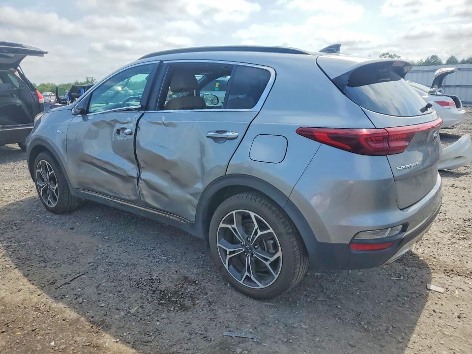 2021 Kia Sportage VIN KNDPRCA69M7874563 COPART salvage auction — SIDE, Va - Cert Of Title - Salvage, sold $4,200 on 2026-07-22 (photo 2)