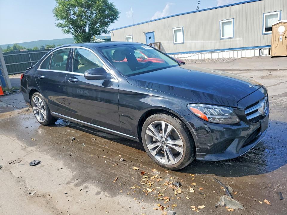 2021 Mercedes-benz C-klasse VIN W1KWF8EB7MR641588 COPART salvage auction — REAR END, PA - CERTIFICATE OF SALVAGE, sold $4,050 on 2026-07-22 (photo 4)