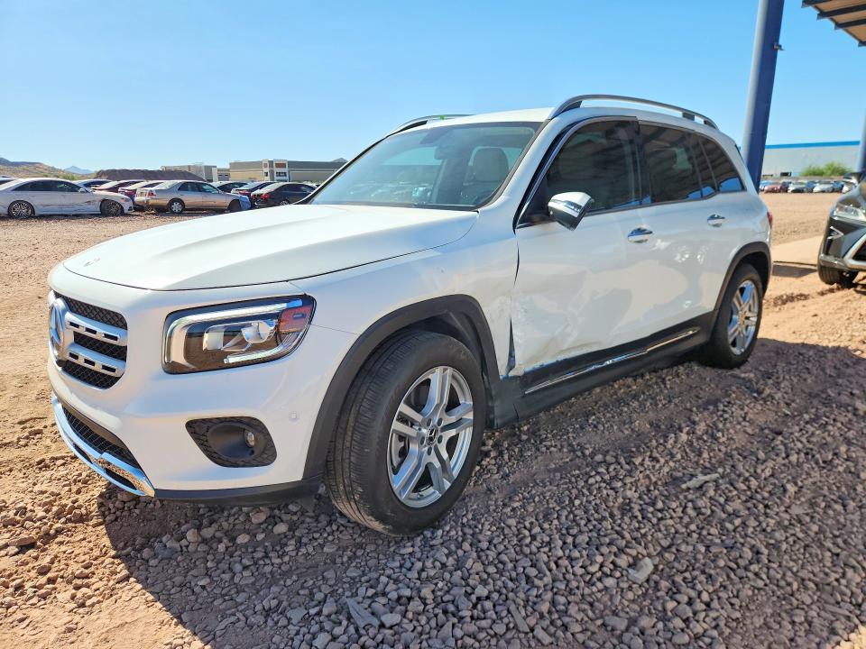 2022 Mercedes-benz Glb-class VIN W1N4M4HB9NW231205 COPART salvage auction — SIDE, Az - Cert Of Title - Salvage, sold $7,200 on 2026-07-28 (photo 1)