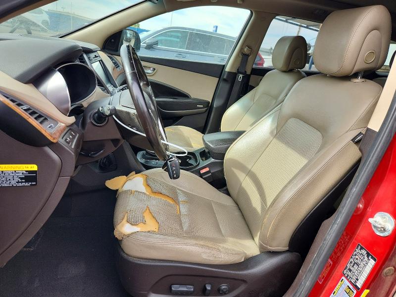 2013 Hyundai Santa fe VIN KM8SR4HF4DU024178 COPART salvage auction — MECHANICAL, TX - CERTIFICATE OF TITLE, sold $1,350 on 2026-07-10 (photo 7)