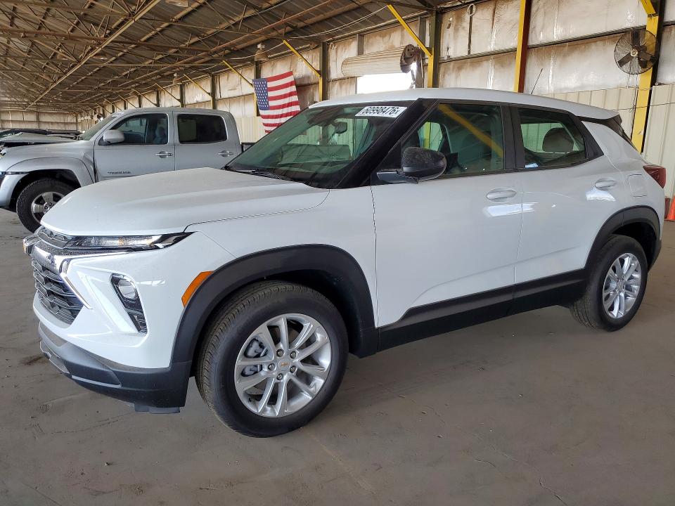 2026 Chevrolet Trailblazer VIN KL79MMSL4TB123395 — COPART salvage auction photo