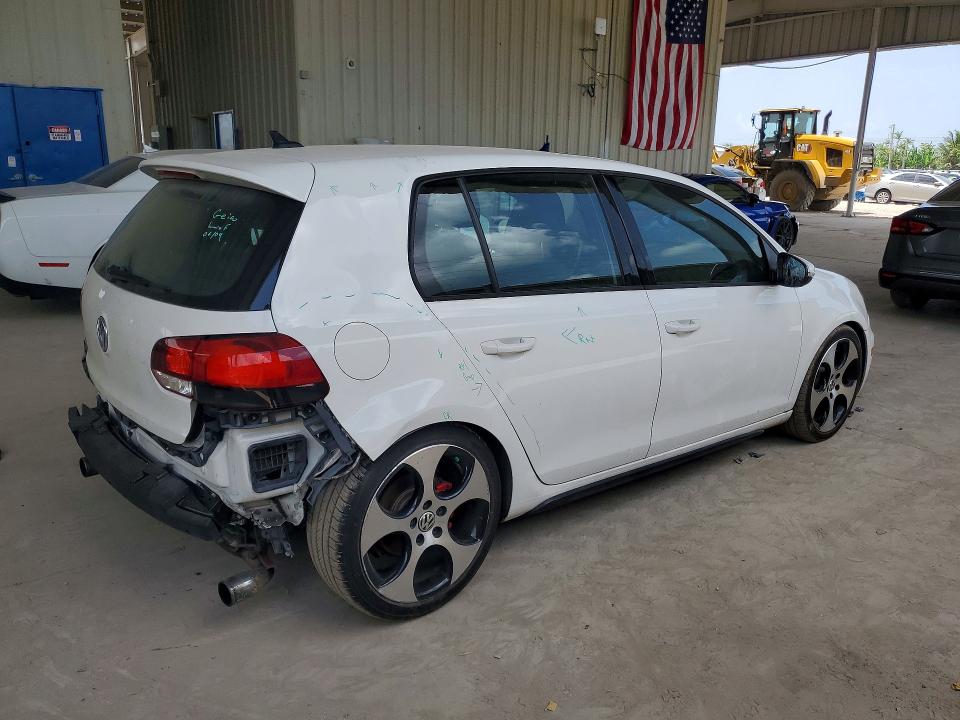 2011 Volkswagen Gti VIN WVWGV7AJ9BW050136 COPART salvage auction — REAR END, FL - CERT OF TITLE SLVG REBUILDABLE, sold $2,100 on 2026-07-22 (photo 3)