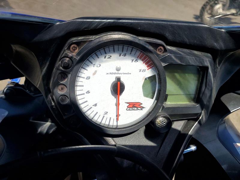 2007 Suzuki Gsx-r VIN JS1GN7DA772115893 COPART salvage auction — FRONT END, Ca - Salvage Certificate, sold $1,150 on 2026-07-23 (photo 7)