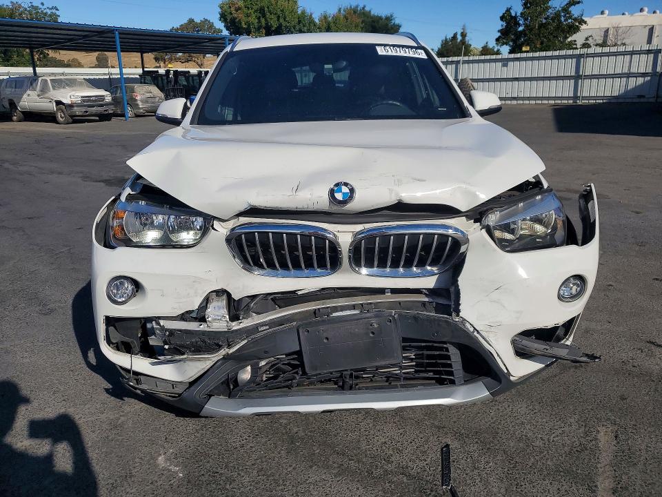 2017 BMW X1 VIN WBXHT3C3XH5F68231 COPART salvage auction — FRONT END, Ca - Salvage Certificate, sold $2,500 on 2026-08-04 (photo 5)