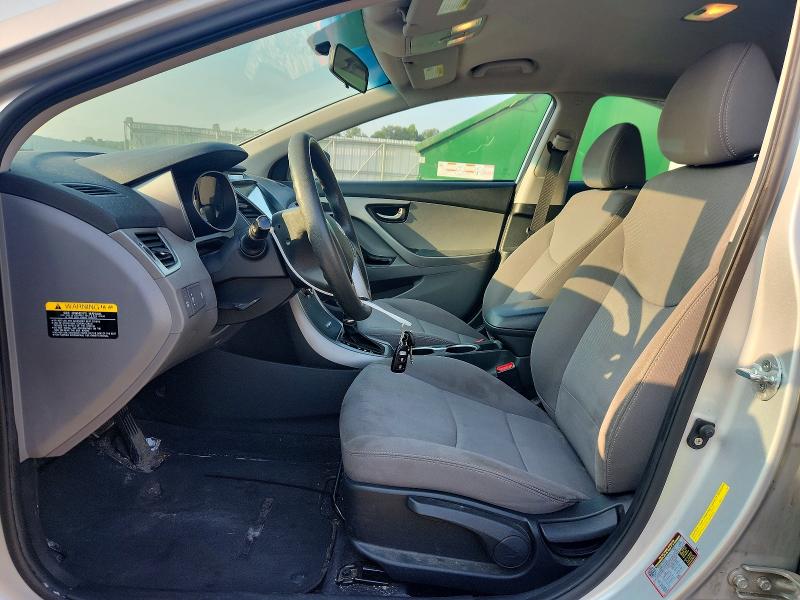 2015 Hyundai Elantra VIN KMHDH4AE5FU342147 COPART salvage auction — REAR END, WI - CERTIFICATE OF TITLE, sold $200 on 2026-07-28 (photo 7)