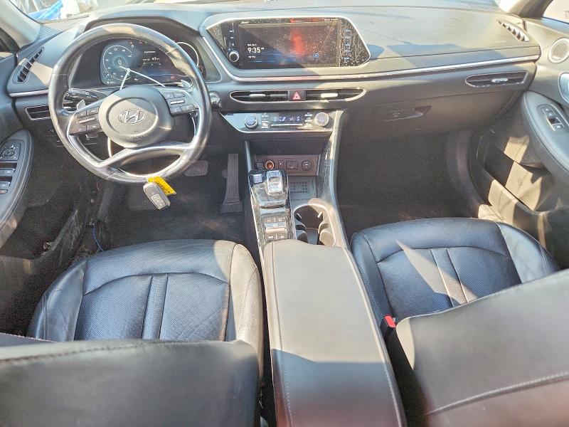 2022 Hyundai Sonata VIN 5NPEH4J26NH149738 COPART salvage auction — NORMAL WEAR, Tx - Certificate Of Title, sold $8,700 on 2026-07-29 (photo 8)