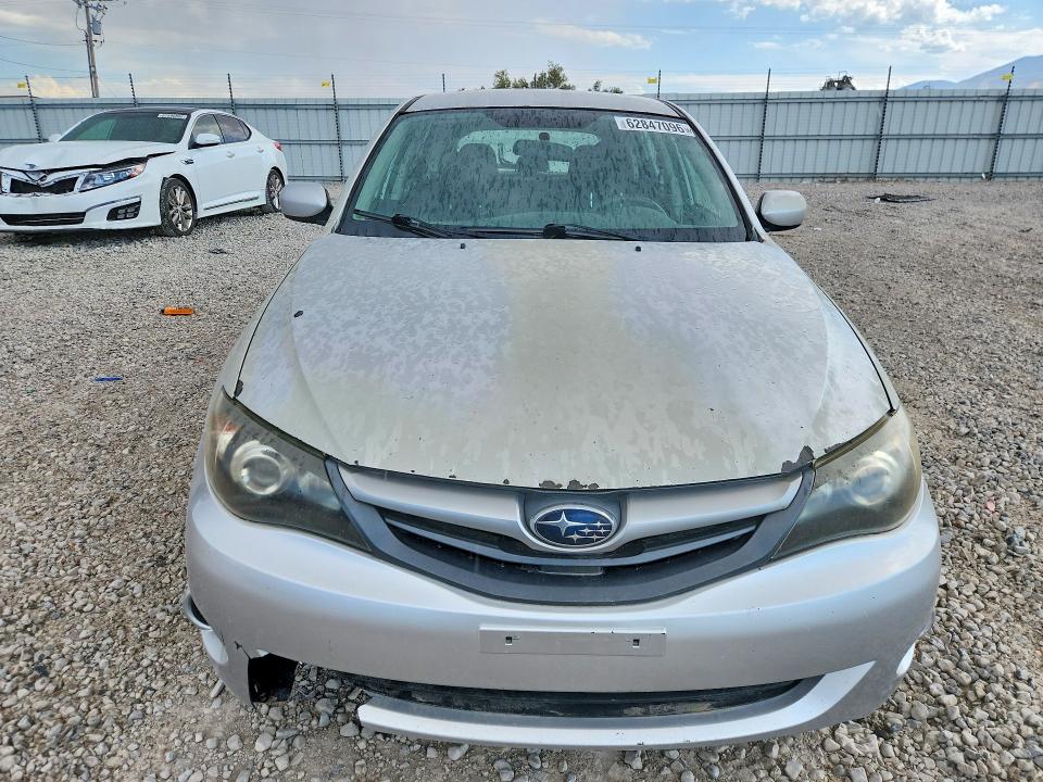 2011 Subaru Impreza VIN JF1GH6A6XBG816081 COPART salvage auction — MINOR DENT/SCRATCHES, UT - CERT OF TITLE-REBUILT/RESTORED, sold $500 on 2026-07-31 (photo 5)