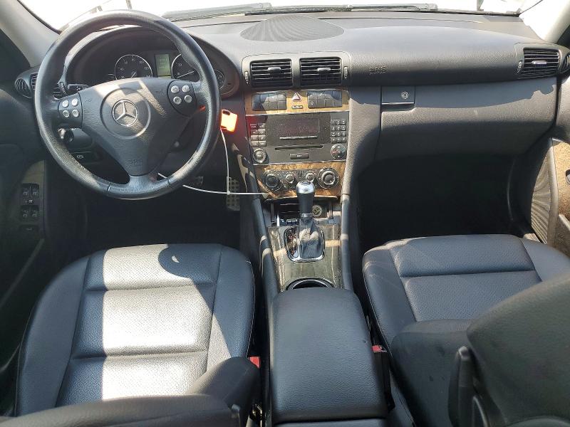2007 Mercedes-benz C-klasse VIN WDBRF52H17F919291 COPART salvage auction — FRONT END, Id - Certificate Of Title (P), sold $2,400 on 2026-08-06 (photo 8)