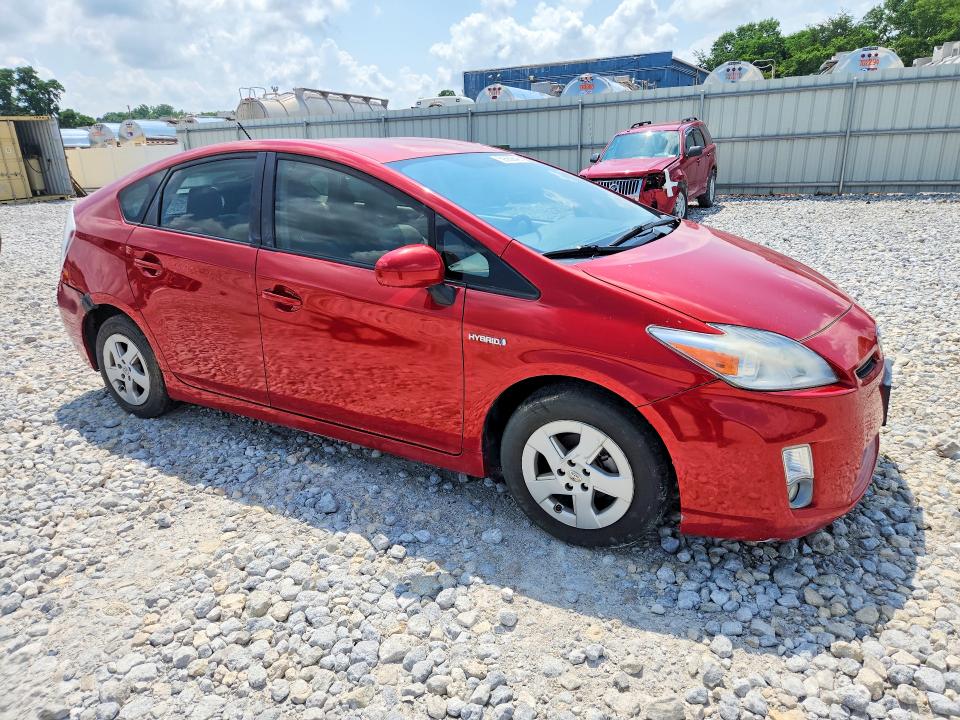 2011 Toyota Prius VIN JTDKN3DU2B1456779 COPART salvage auction — REAR END, OH - CERTIFICATE OF TITLE, sold $700 on 2026-07-24 (photo 4)