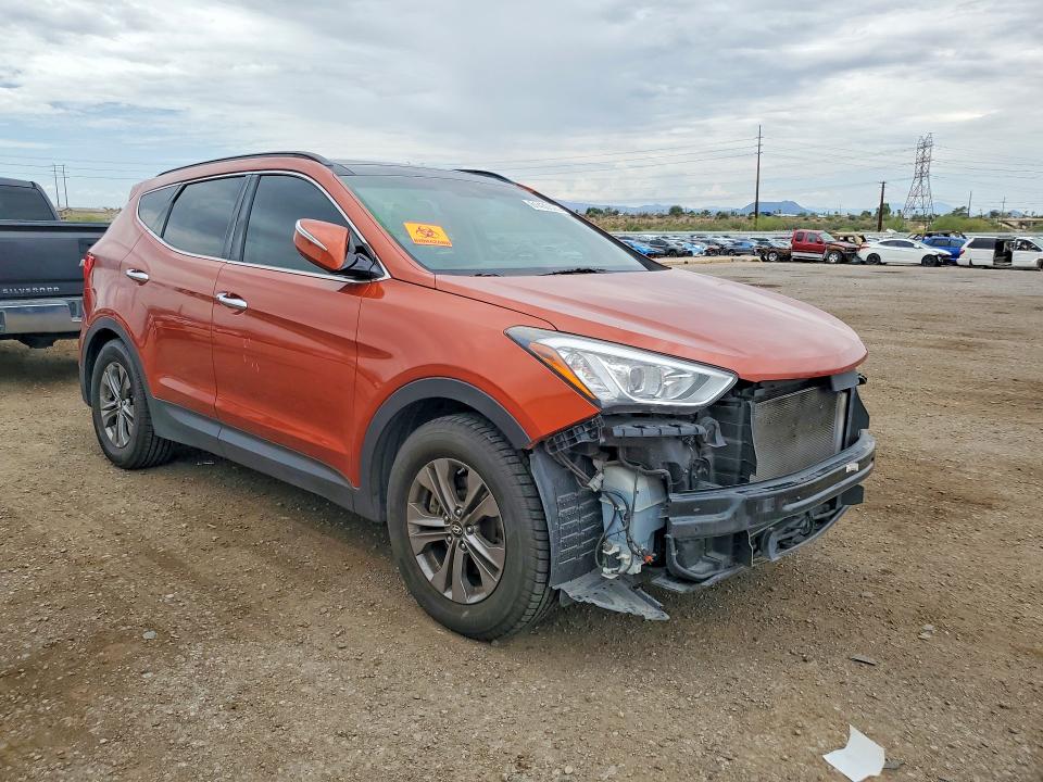 2014 Hyundai VIN 5XYZU3LB5EG229527 COPART salvage auction — FRONT END, Salvage Title, sold $175 on 2026-07-24 (photo 4)