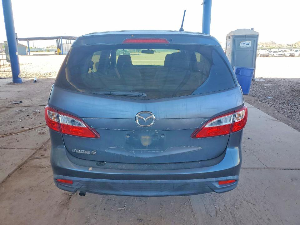 2012 Mazda 5 VIN JM1CW2BL8C0115254 COPART salvage auction — SIDE, AZ - CERT OF TITLE - SALVAGE, sold $375 on 2026-07-23 (photo 6)