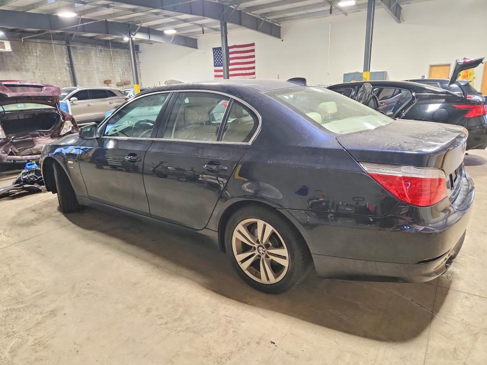2010 BMW 5 series VIN WBANV1C58AC389357 COPART salvage auction — SIDE, PA - CERTIFICATE OF SALVAGE, sold $425 on 2026-07-15 (photo 2)