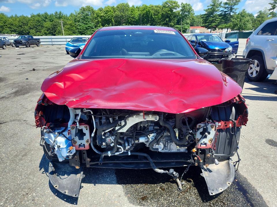 2024 Mazda 3 VIN JM1BPBNY6R1707643 COPART salvage auction — FRONT END, CT - CERT OF TITLE-SALVAGE, sold $1,800 on 2026-07-16 (photo 5)
