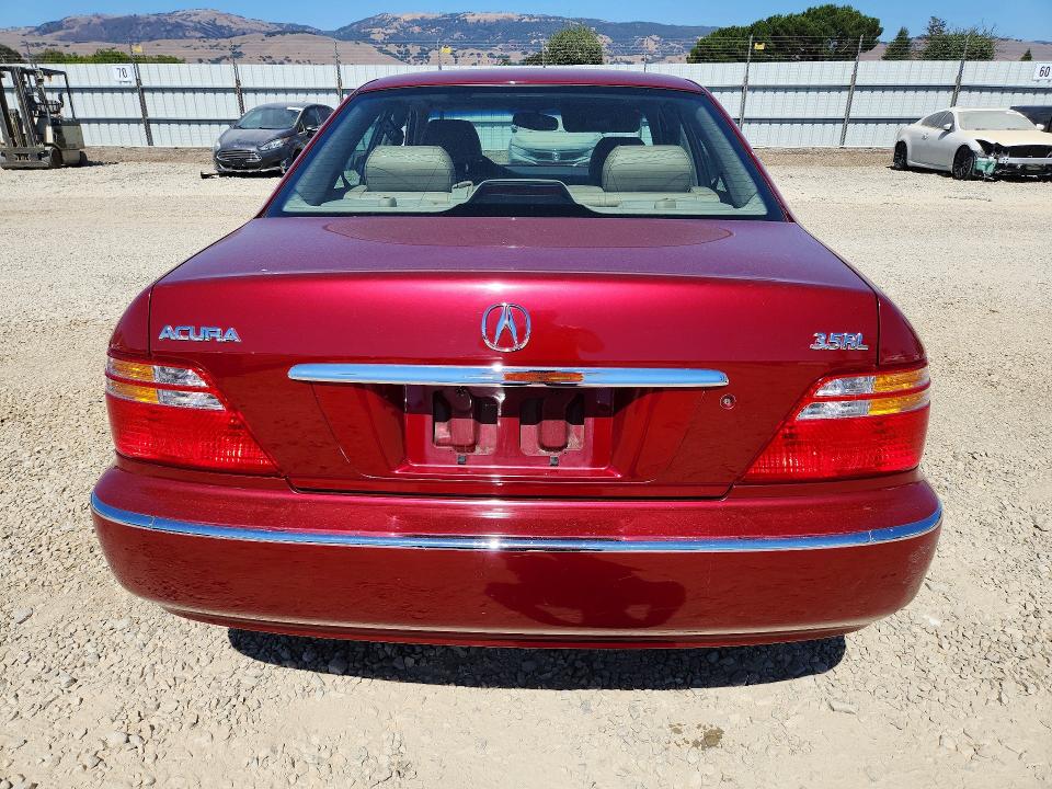 2000 Acura Rl VIN JH4KA9668YC013514 COPART salvage auction — FRONT END, Ca - Salvage Certificate, sold $60 on 2026-07-21 (photo 6)