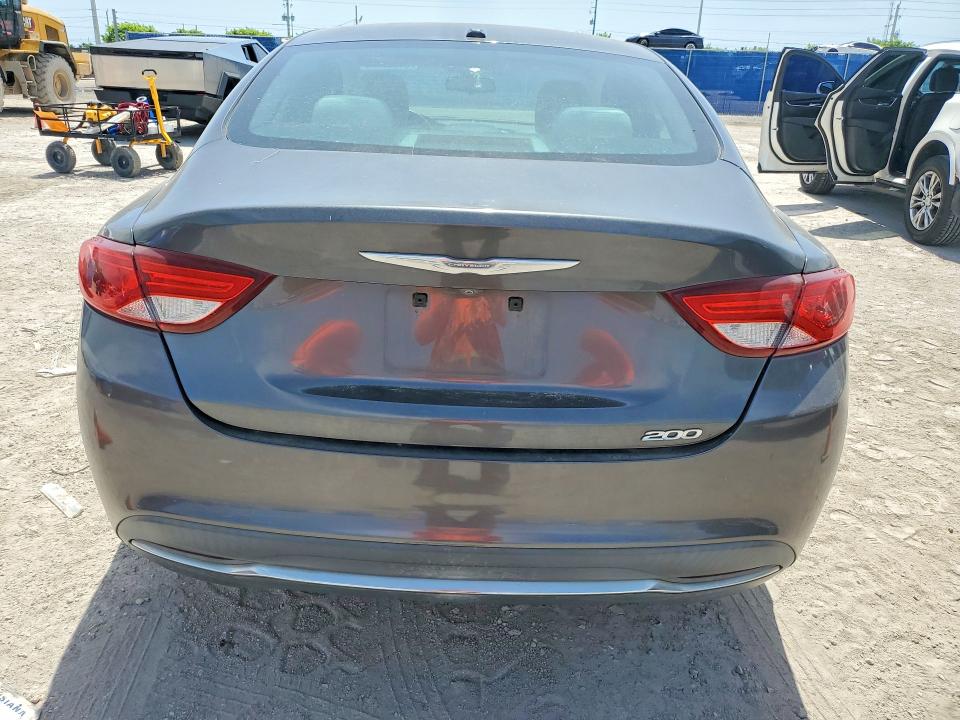 2015 Chrysler 200 VIN 1C3CCCAB8FN560077 COPART salvage auction — SIDE, Fl - Cert Of Title Slvg Rebuildable, sold $350 on 2026-07-29 (photo 6)