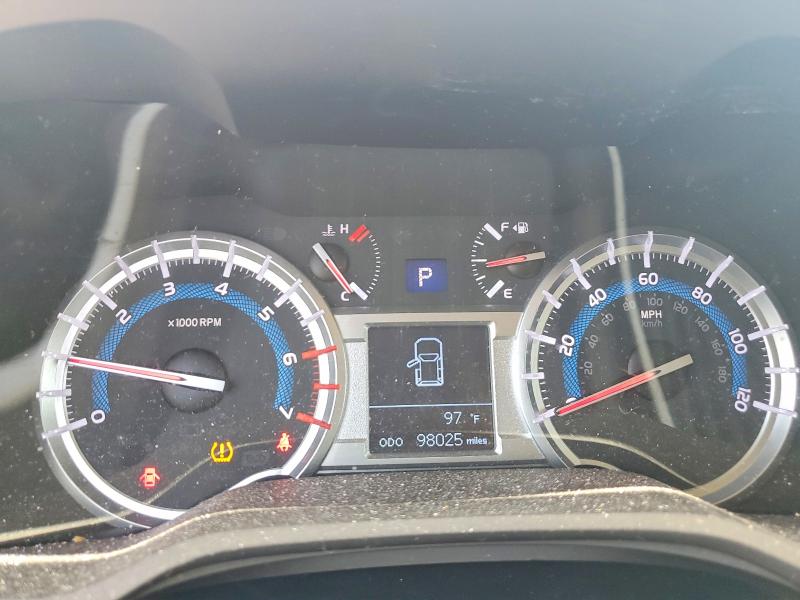 2014 Toyota 4runner VIN JTEZU5JR7E5077752 COPART salvage auction — FRONT END, Fl - Cert Of Title Slvg Rebuildable, sold $4,500 on 2026-07-28 (photo 9)