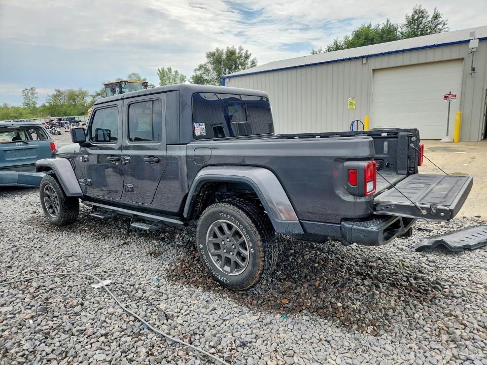 2020 Jeep Gladiator VIN 1C6HJTFG6LL183811 COPART salvage auction — FRONT END, Il - Salvage Certificate, sold $13,600 on 2026-08-31 (photo 2)
