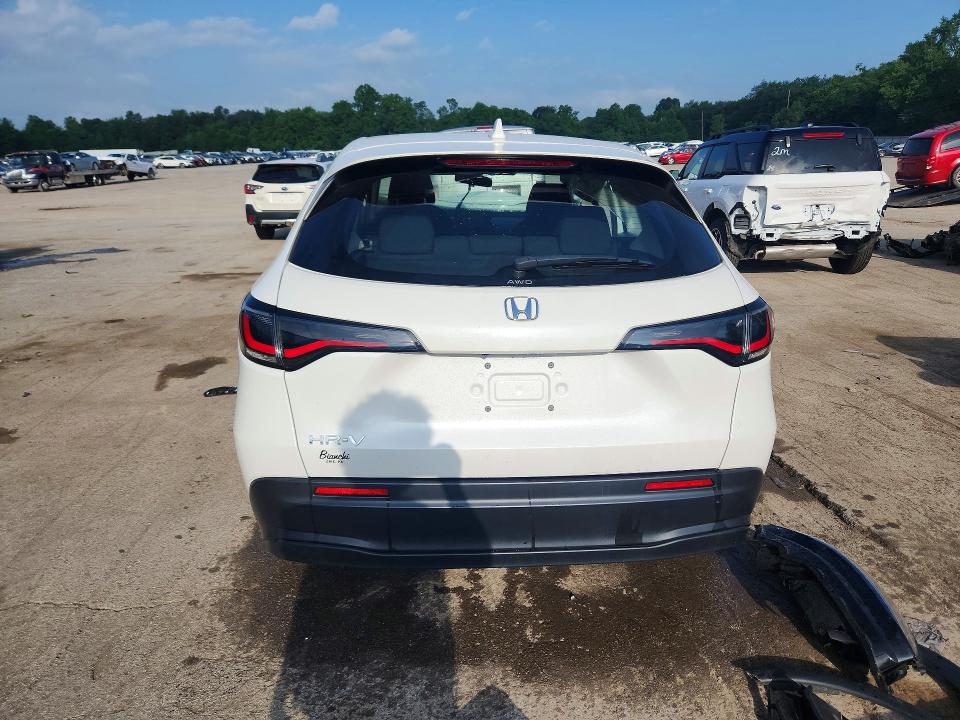 2023 Honda Hr-v VIN 3CZRZ2H30PM747364 COPART salvage auction — FRONT END, Pa - Certificate Of Salvage, sold $2,425 on 2026-07-27 (photo 6)