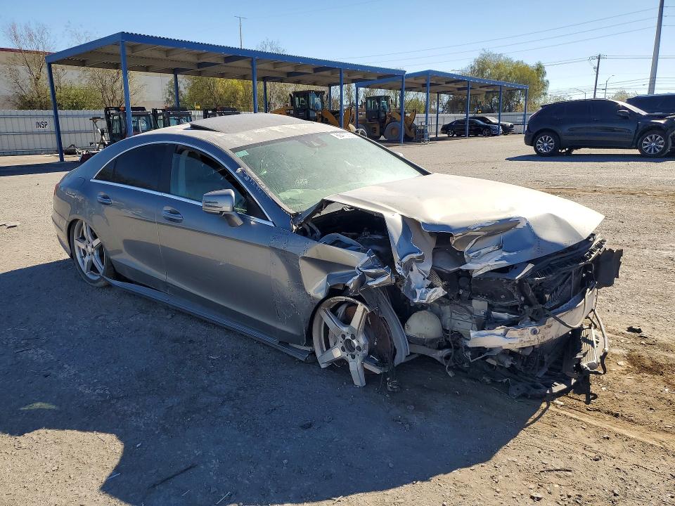 2014 Mercedes-benz VIN WDDLJ7DB4EA116369 COPART salvage auction — FRONT END, Nv - Certificate Of Title (P), sold $750 on 2026-07-30 (photo 4)