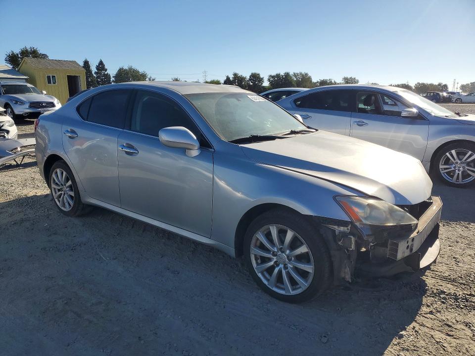 2007 Lexus Is 250 VIN JTHCK262475014703 COPART salvage auction — FRONT END, CA - SALVAGE CERTIFICATE, sold $15 on 2026-07-30 (photo 4)