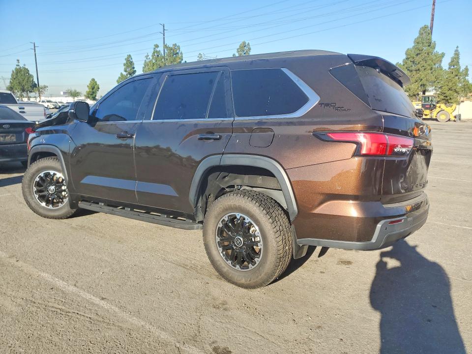 2023 Toyota Sequoia VIN 7SVAAABAXPX006652 COPART salvage auction — FRONT END, Ca - Dis/Dlr/Exp Only Clean Title, sold $20,900 on 2026-07-14 (photo 2)