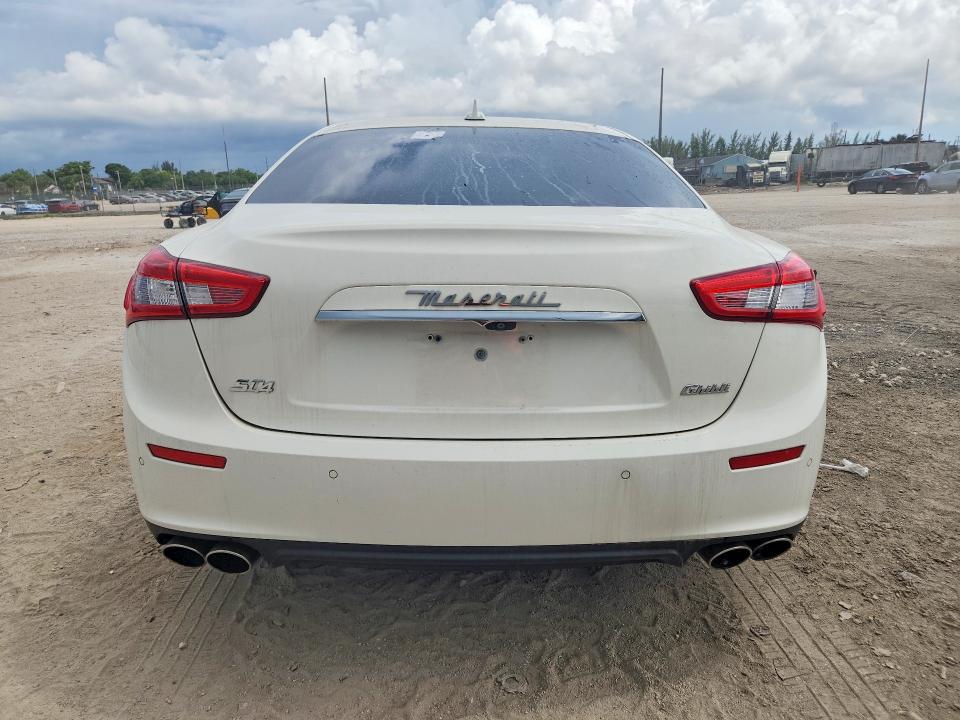 2017 Maserati Ghibli VIN ZAM57RTL1H1224147 COPART salvage auction — FRONT END, Fl - Cert Of Title Slvg Rebuildable, sold $2,900 on 2026-07-27 (photo 6)