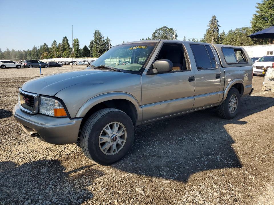2003 Gmc Sonoma VIN 1GTDT13X73K128249 COPART salvage auction — FRONT END, Wa - Bill Of Sale, sold $400 on 2026-07-31 (photo 1)