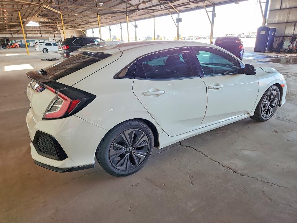 2017 Honda Civic VIN SHHFK7H51HU429107 COPART salvage auction — REAR END, Az - Cert Of Title - Salvage, sold $450 on 2026-07-27 (photo 3)