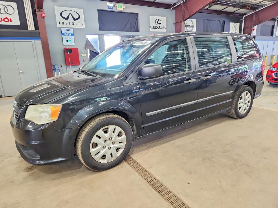 2015 Dodge Grand caravan VIN 2C4RDGBG4FR508193 COPART salvage auction — MINOR DENT/SCRATCHES, Ri - Certificate Of Title (P), sold $1,450 on 2026-07-09 (photo 1)