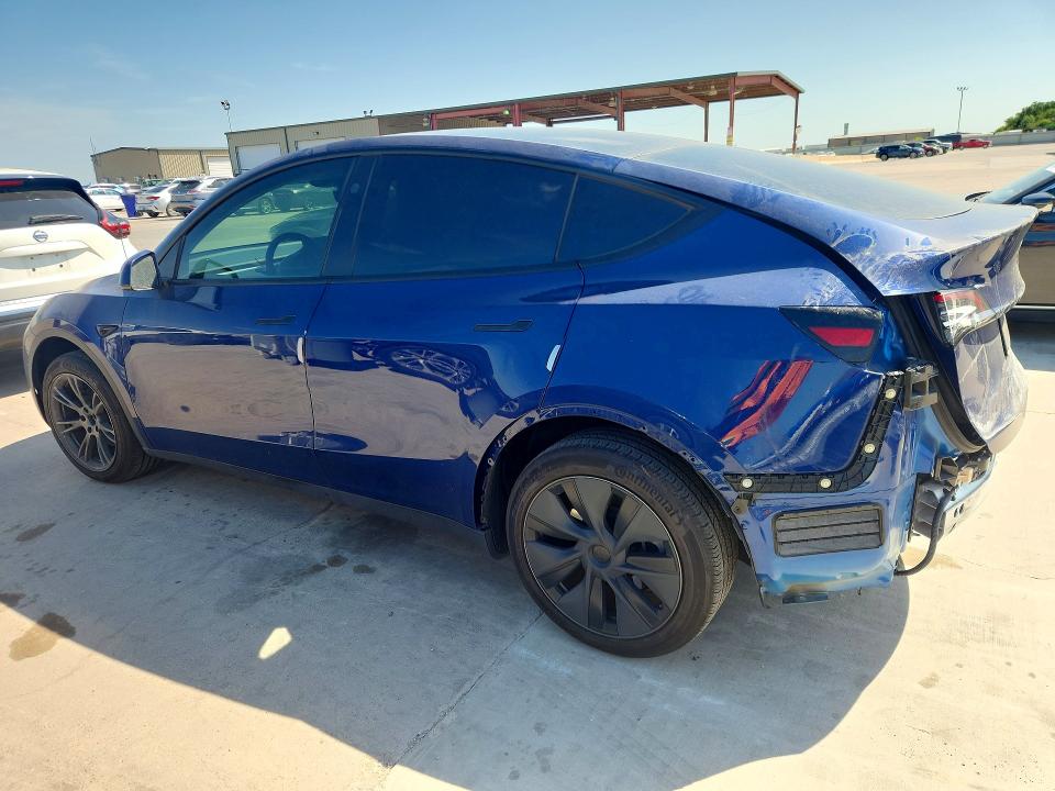 2024 Tesla Model y VIN 7SAYGDED2RF155667 COPART salvage auction — REAR END, Salvage Title, sold $13,500 on 2026-07-13 (photo 2)