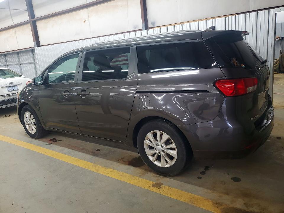 2015 Kia SEDONA VIN KNDMB5C1XF6022395 COPART salvage auction — NORMAL WEAR, Nc - Dealer Only Clean Title, sold $825 on 2026-07-15 (photo 2)